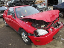 1993 HONDA DEL SOL SI RED 1.6L AT A17525